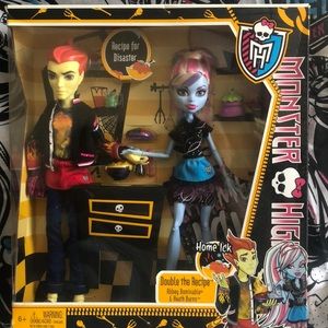 Monster High “Double the Recipe” Abbey Bominable and Heath Burns